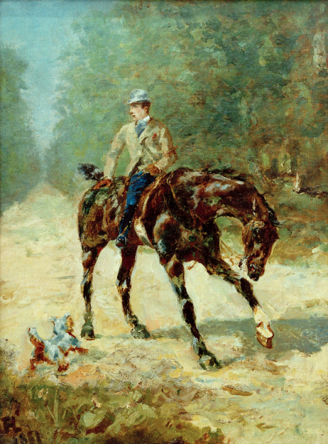 Le cheval dans l&#039;art, Henri de Toulouse-Lautrec