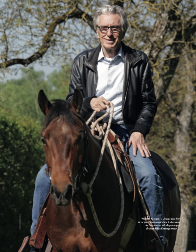 William Kriegel : &quot;Le cheval m&#039;a appris à être un leader&quot;